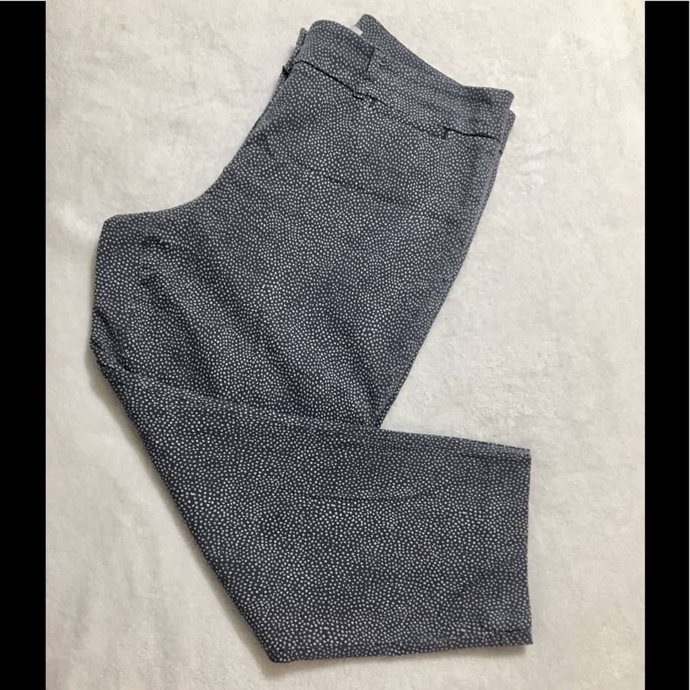 Loft Blue/Grey and White Riviera pant - Julie fit